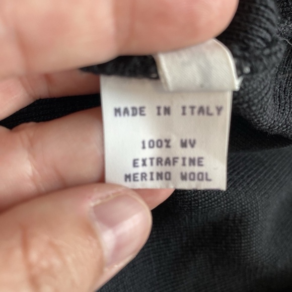 Takashimaya 100% Extra Fine Merino Wool skirt Made In Italy Size 44 Us Size 8 - Picture 9 of 12